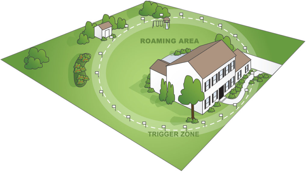 Wireless dog fence diagram