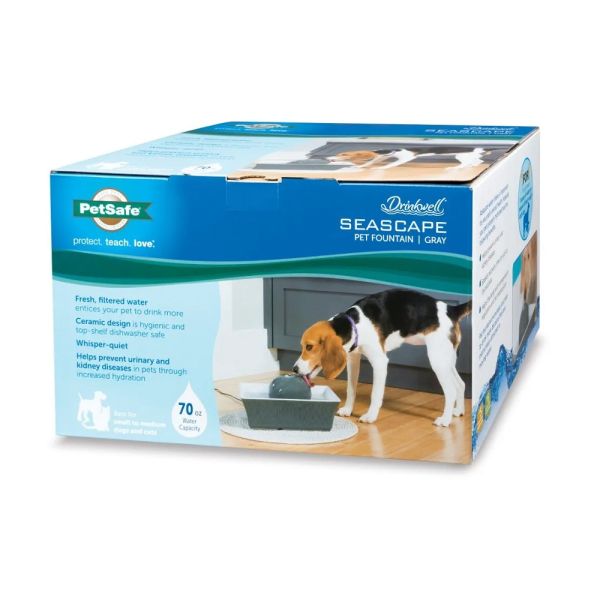 PetSafe Drinkwell Seascape Dog Cat Water Fountain